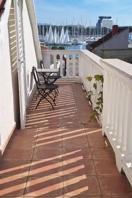 Balkon ili terasa u objektu Apartments by the sea Vodice - 23858