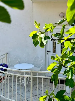Balkon ili terasa u objektu Apartman Mjesec