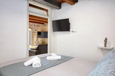 TV i/ili zabavni centar u objektu Apartman Sun 1