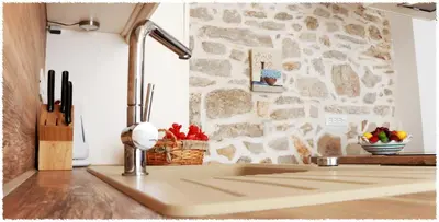 Kuhinja ili čajna kuhinja u objektu Apartment Dane
