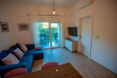TV i/ili zabavni centar u objektu Apartments with WiFi Solaris, Sibenik - 23949