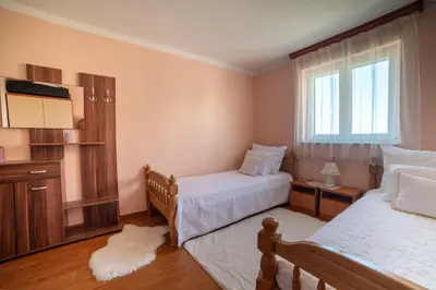 Krevet ili kreveti u jedinici u objektu Panorama view Apartment Tisno
