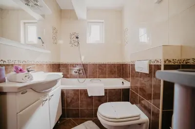 Kupaonica u objektu Panorama view Apartment Tisno