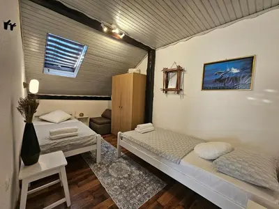 Krevet ili kreveti u jedinici u objektu Marijana Vodice