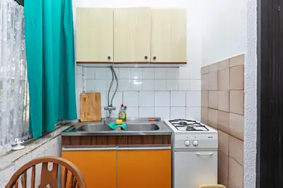 Kuhinja ili čajna kuhinja u objektu Guest house Mira