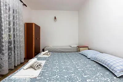 Krevet ili kreveti u jedinici u objektu Guest house Mira