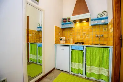 Kuhinja ili čajna kuhinja u objektu Rustica Apartments