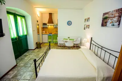 Kuhinja ili čajna kuhinja u objektu Rustica Apartments