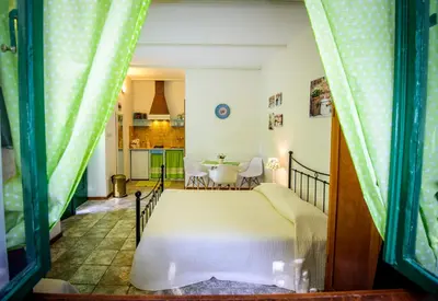 Krevet ili kreveti u jedinici u objektu Rustica Apartments