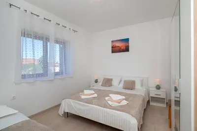 Krevet ili kreveti u jedinici u objektu Apartments Saric