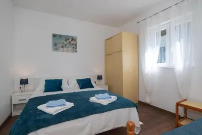 Krevet ili kreveti u jedinici u objektu Apartments Saric