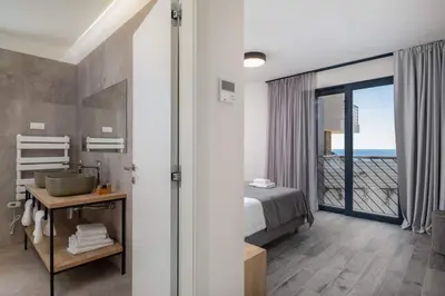 Krevet ili kreveti u jedinici u objektu Villa Alba