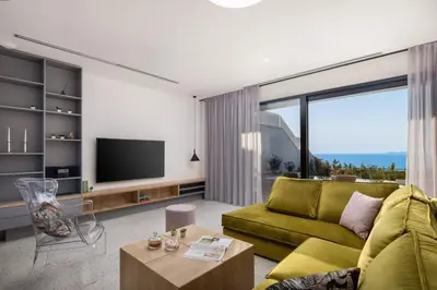 TV i/ili zabavni centar u objektu Villa Sole Dance