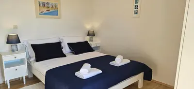 Krevet ili kreveti u jedinici u objektu Vila Propuh Primošten