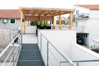 Balkon ili terasa u objektu Apartment Bero, Central & free Parking