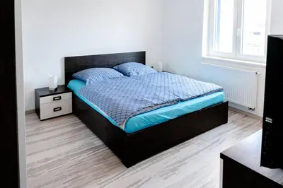 Krevet ili kreveti u jedinici u objektu Apartment Bero, Central & free Parking