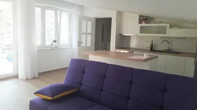 Kuhinja ili čajna kuhinja u objektu Modern loft with big terrace - sea view