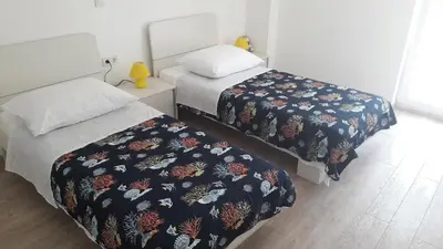 Krevet ili kreveti u jedinici u objektu Modern loft with big terrace - sea view