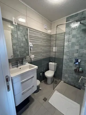 Kupaonica u objektu Apartmani Aida