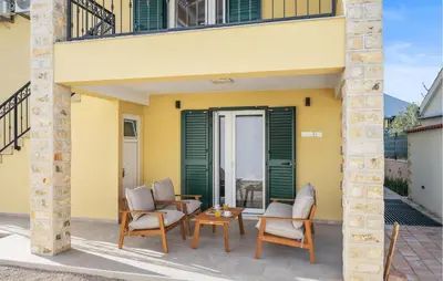 Balkon ili terasa u objektu Lovely Home In Vodice With Wifi