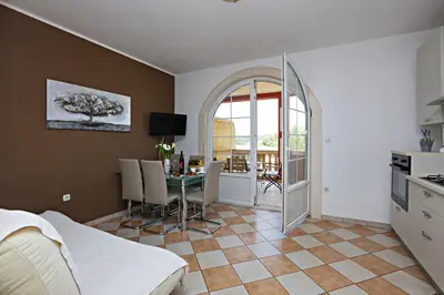Kuhinja ili čajna kuhinja u objektu Apartments by the sea Sparadici - Sibenik - 24118