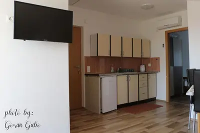 Kuhinja ili čajna kuhinja u objektu Apartmani Gubo Bilice