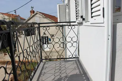 Balkon ili terasa u objektu Dalmatian home with private parking