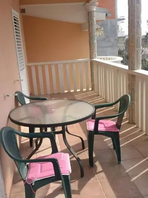 Balkon ili terasa u objektu Apartmani VD