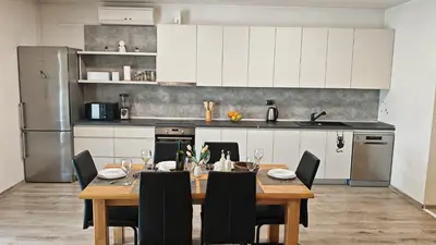 Kuhinja ili čajna kuhinja u objektu Holiday house Beka