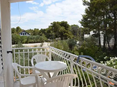 Balkon ili terasa u objektu Apartments Dana