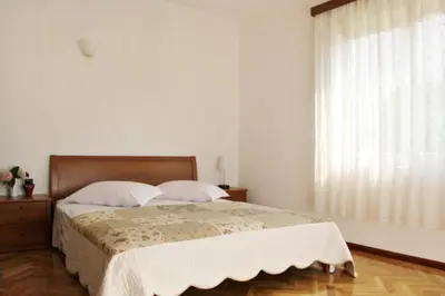 Krevet ili kreveti u jedinici u objektu Apartments by the sea Razanj, Rogoznica - 4253