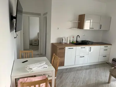 Kuhinja ili čajna kuhinja u objektu Apartments Verdina