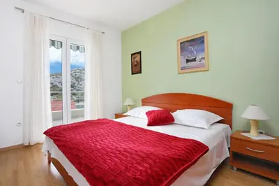 Krevet ili kreveti u jedinici u objektu Apartment Razanj 4322a