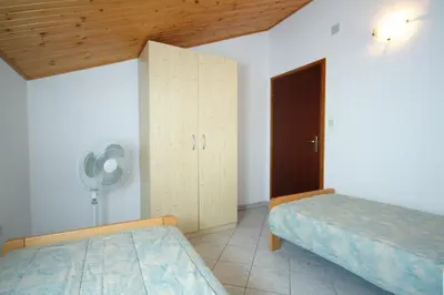 Krevet ili kreveti u jedinici u objektu Apartment Grebastica 4867a