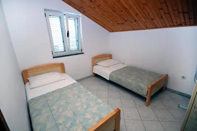 Krevet ili kreveti u jedinici u objektu Apartments with parking space Grebastica, Sibenik - 4867