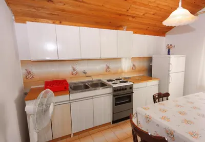 Kuhinja ili čajna kuhinja u objektu Apartment Jezera 5093a