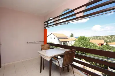 Balkon ili terasa u objektu Apartments with a parking space Murter - 5102
