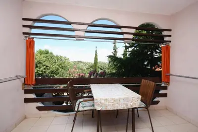 Balkon ili terasa u objektu Apartments with a parking space Murter - 5102