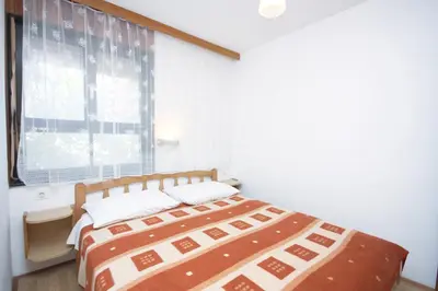 Krevet ili kreveti u jedinici u objektu Apartments with a parking space Murter - 5103