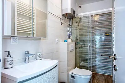 Kupaonica u objektu Apartments by the sea Tisno, Murter - 5130
