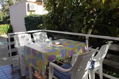 Balkon ili terasa u objektu Apartments with a parking space Vodice - 5890