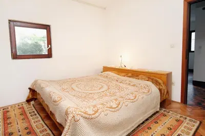 Krevet ili kreveti u jedinici u objektu Apartments by the sea Razanj, Rogoznica - 5945