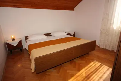 Krevet ili kreveti u jedinici u objektu Apartments with parking space Grebastica, Sibenik - 6103