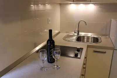 Kuhinja ili čajna kuhinja u objektu Apartment Maja Bilo A2