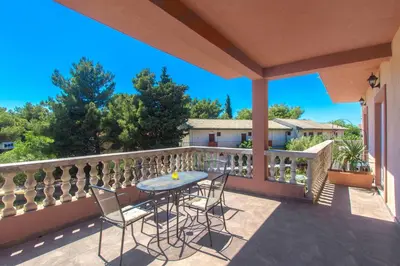 Balkon ili terasa u objektu Apartments by the sea Pirovac, Sibenik - 6280