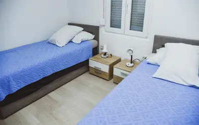Krevet ili kreveti u jedinici u objektu Apartment Bilice Darko