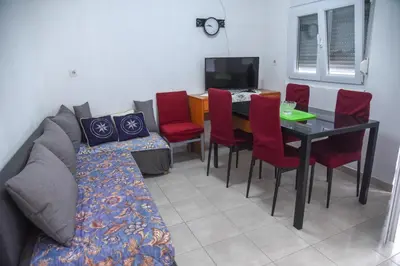 TV i/ili zabavni centar u objektu Apartment Bilice Darko