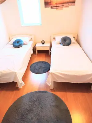 Krevet ili kreveti u jedinici u objektu Ruza