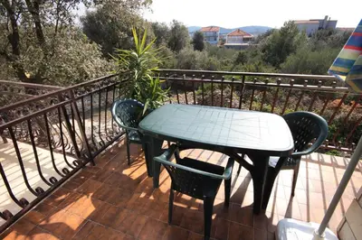 Balkon ili terasa u objektu Apartments with parking space Rogoznica - 7541