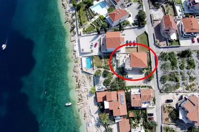 Tlocrt objekta Family-friendly apartments with swimming pool Razanj, Rogoznica - 7606